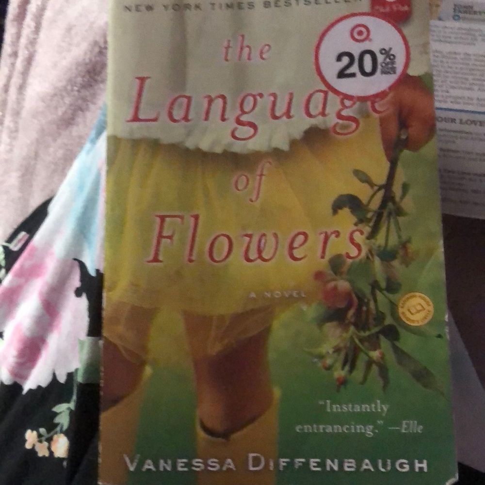 New York Times bestseller the language of flowers book N